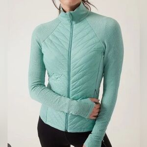 Athleta Women's Light Blue Ski Jacket